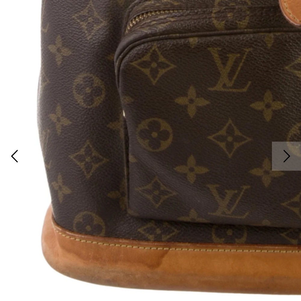 Louis Vuitton Dark Brown Monogram Backpack - Picture 2 of 6